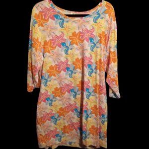 LuLu-B 3/4 Sleeve Travel Dress - 2X